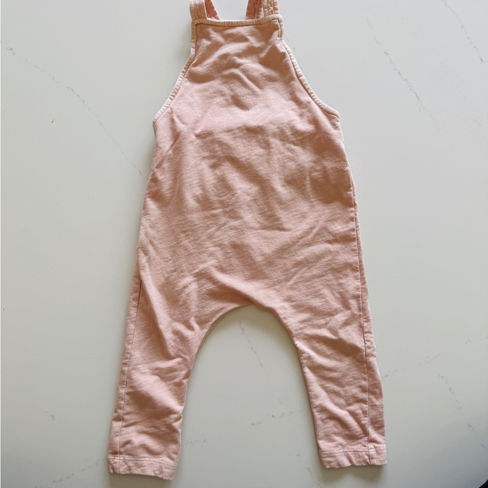 Nordstrom Pink Baby Overalls Classic Bib-Style